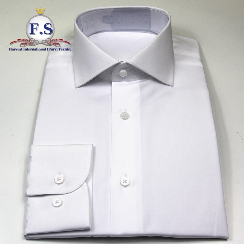 made to measure 120's popline men dress shirt with long sleeve