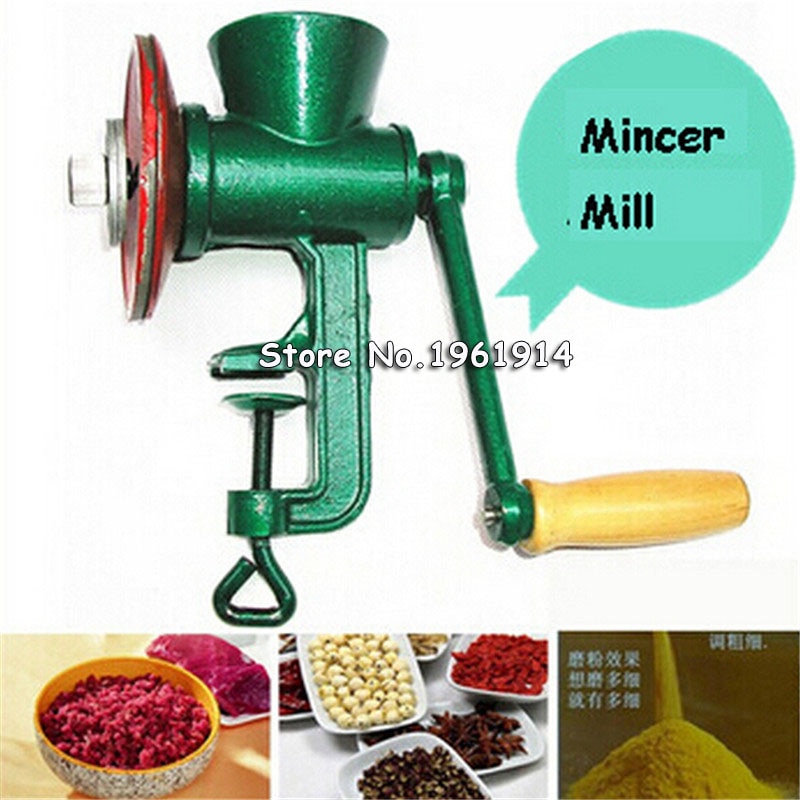 chili soyabønne korn rismølle hvetekornmel håndveiv havre melmølle slipemølle pulverisator 3#