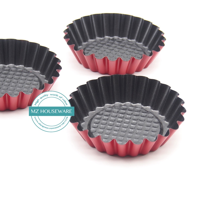 8 piece of set flower shaped Egg Tart pie plate tart chrysanthemum cake mold