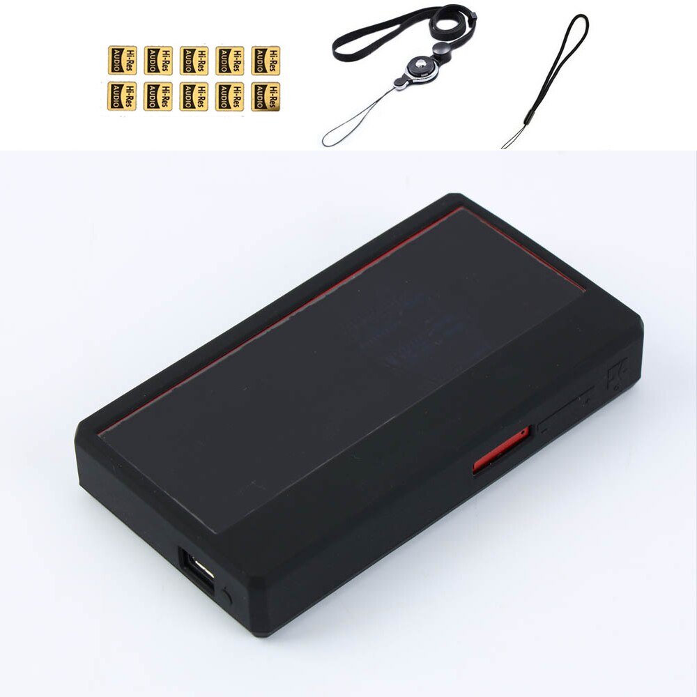 Soft Silicone Protective Shell Skin Case Cover for HIFIMAN HM1000: Black