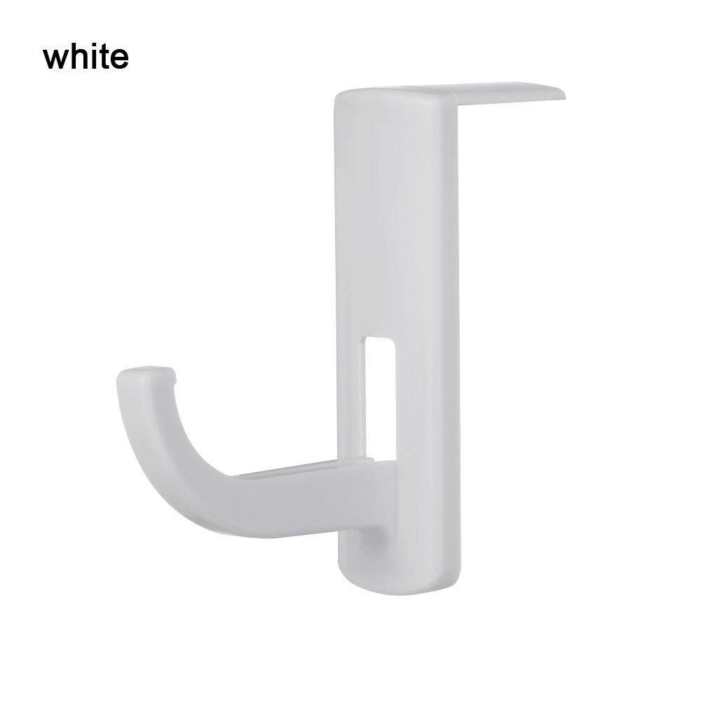 1pc selbst klebender Kopfhörer haken Headset KleiderbüGel Halfter Haken Band Aufkleber für Schreibtisch PC Anzeige Monitor Kunststoffst änder Zubehör: Olive