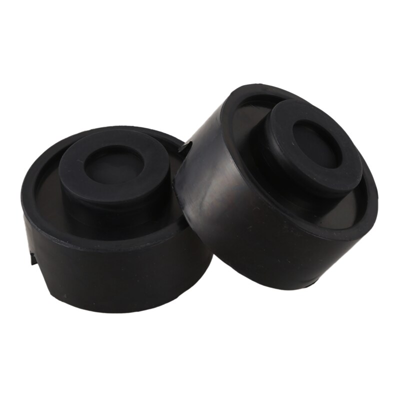2Pcs Universal Car Parts Rubber Support Pad Car Slotted Frame Rail Floor Jack Adapter Lift Rubber Pad