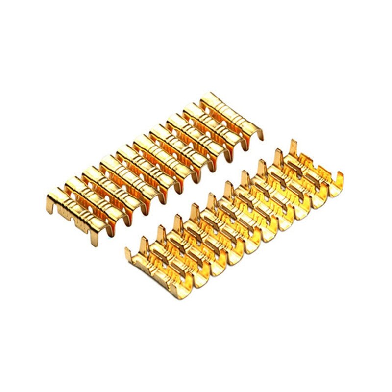 100PCS Copper 0.5-1.5mm Crimp Electrical Connector Wire Terminal Kit wire connector speaker binding post crimp terminal