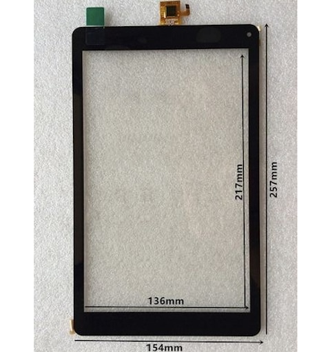 panel de pantalla táctil de cristal digitalizador de reemplazo para 10,1 "Prestigio Multipad zabio 3341 3G PMT3341 3331 PMT3331 tablet