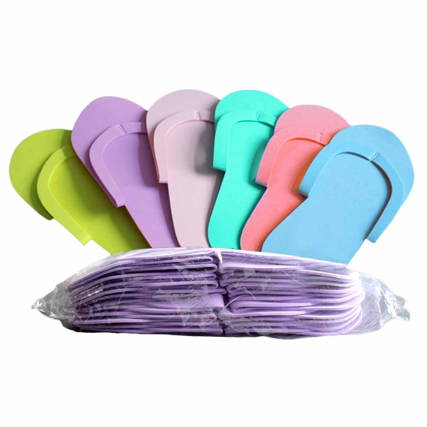 24/36 Pairs Disposable EVA Foam Slippers Flip Flop... – Grandado