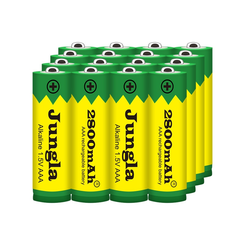 4'20pcs Aaa Batterij Alkaline 2800 Mah 1.5 V Aaa Oplaadbare Batterij Voor Batterij Afstandsbediening Speelgoed Batterij Licht Batterij