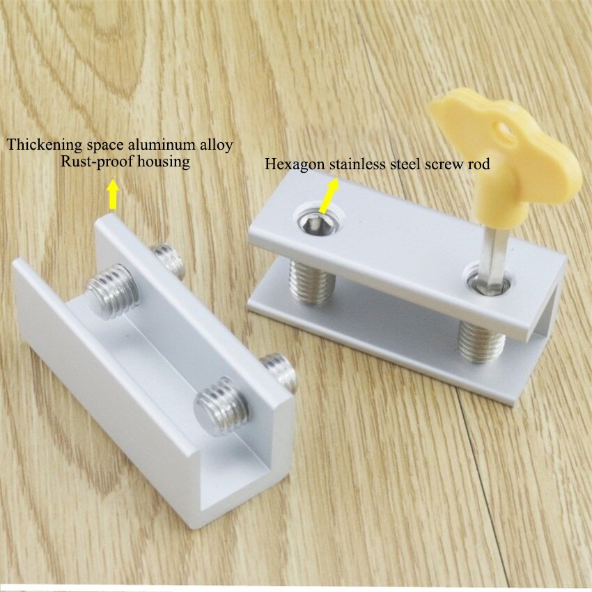 Aluminium Kinderslot Deur En Raam Stopper Bescherming Beveiliging Schuifraam Sloten Voor Kinderen Veilig Sloten Stopper