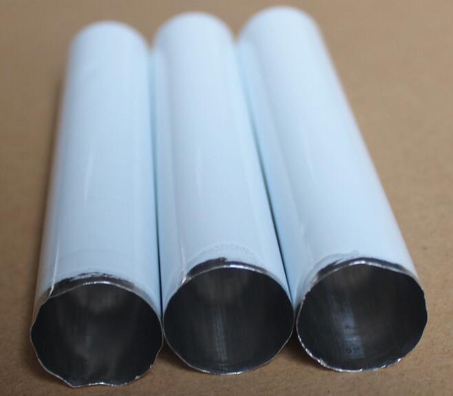 100 unids/lote tubos de pasta de dientes vacíos de aluminio con tapa de aguja sin sellar 10ml 20ml 50ml 60ml 100ml