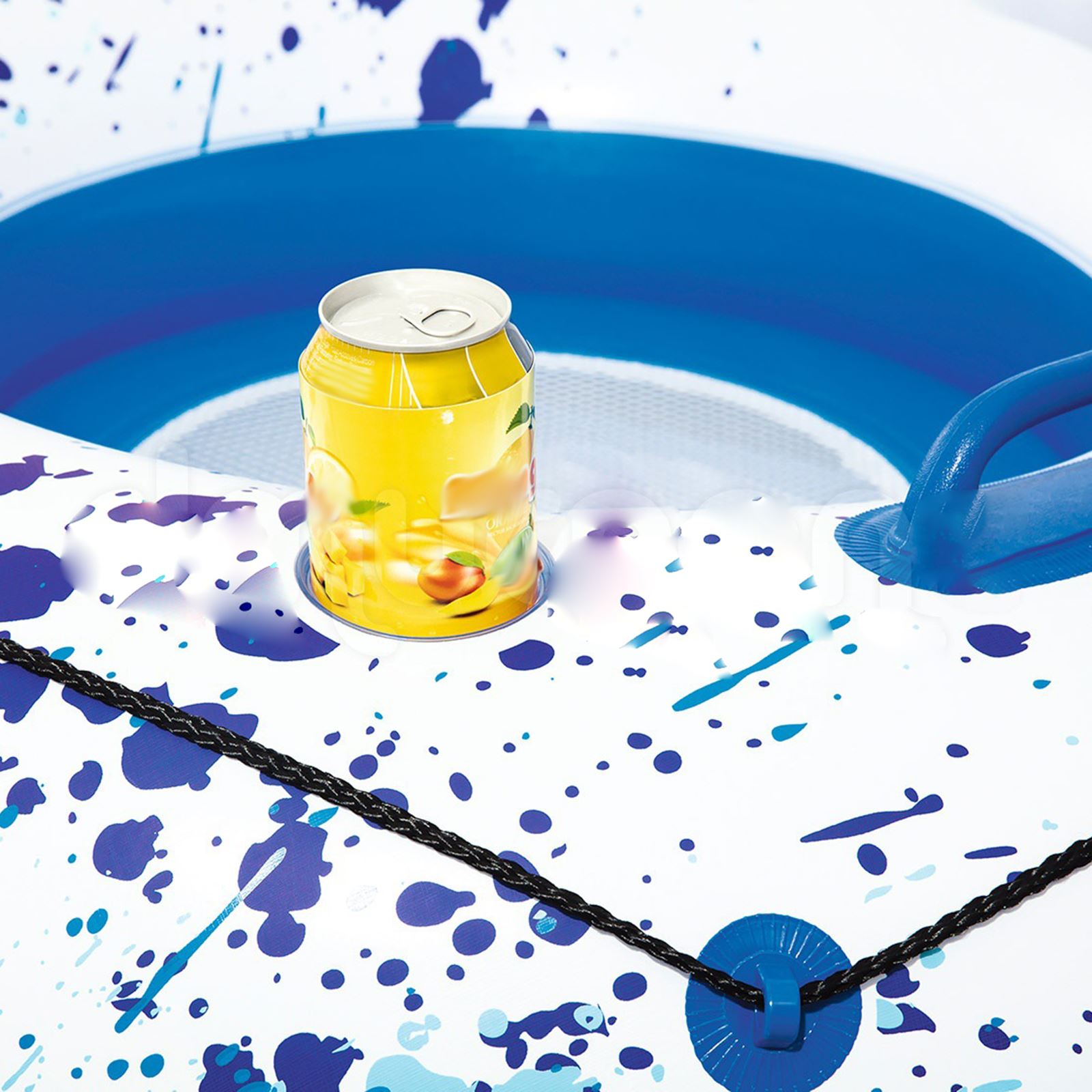 Pool Float Adult Inflatable Lake Float Heavy Duty Water Float For Adults With Headrest Portable Durable