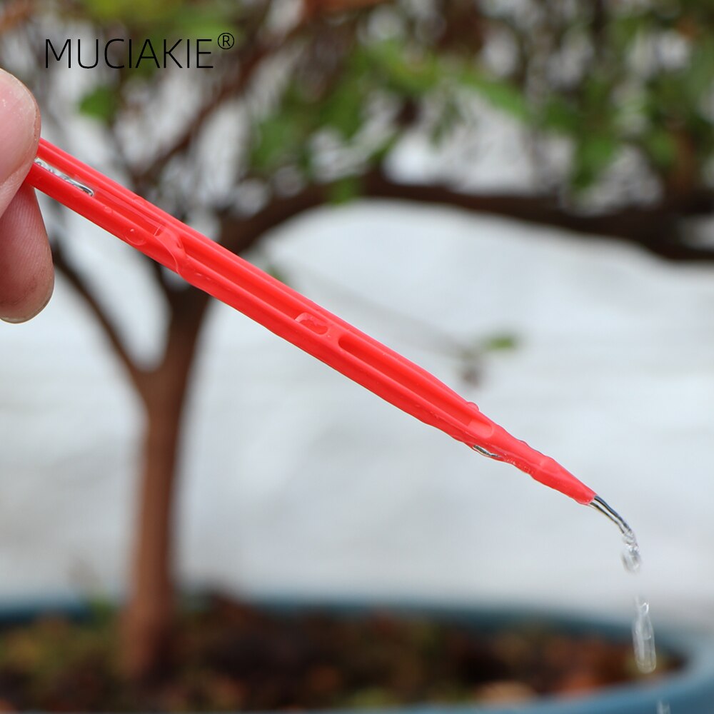 Gotejadores MUCIAKIE 50-1000PCS 1/8 ''Vermelho