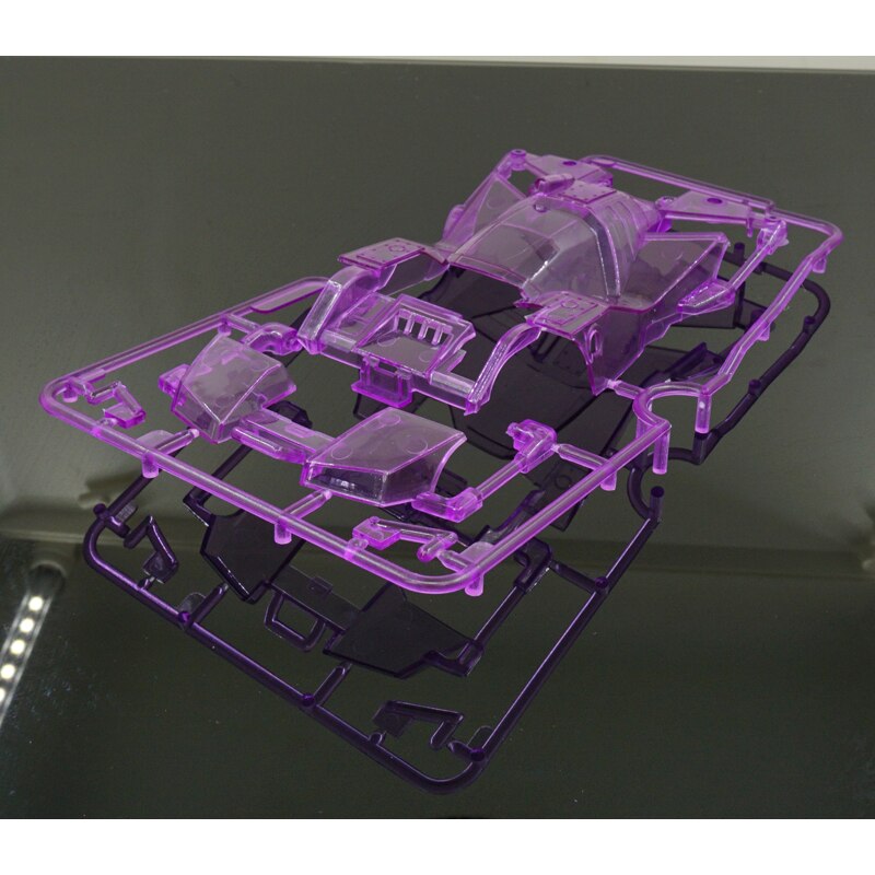 plastic self-made tamiya shell BROCKEN GIGANT clear purple /clear orange/clear blue for Tamiya MINI 4WD racing car 324 store