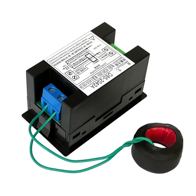 1pcs black white AC voltage and current meter Digital display 220V380V100A voltage and current detection dual display D85-2042A