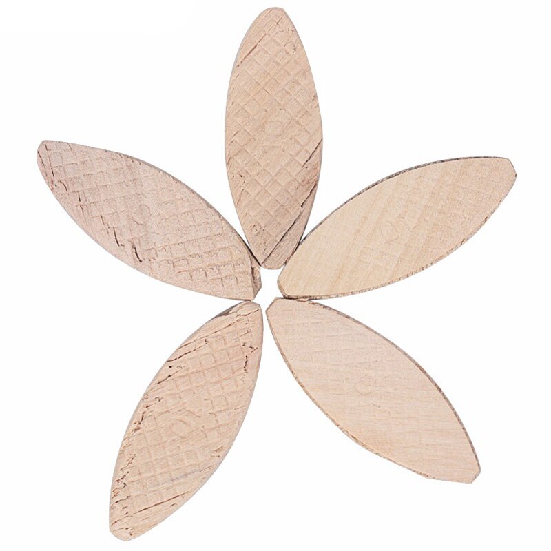 100PCS No. 10 Assorted Wood Biscuits for Tenon Machine Woodworking Biscuit Jointer