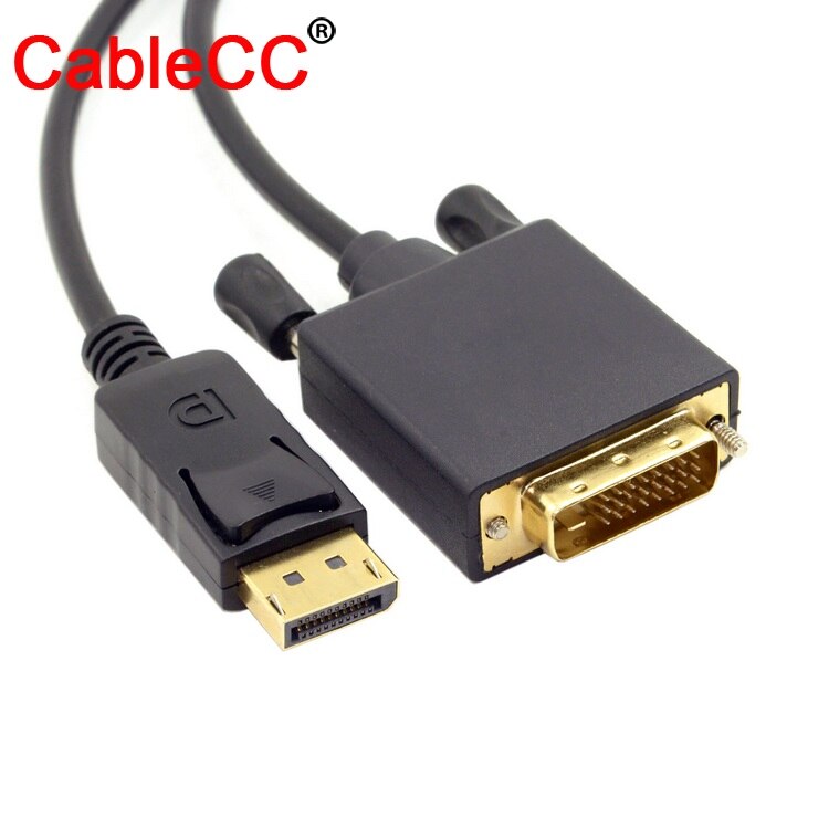 DP DisplayPort Display Port to DVI Single Link Digital Converter Cable 6ft 1080p