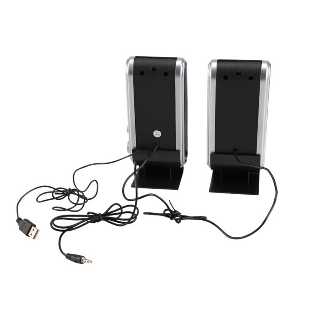 Computer Speaker HY-218 Draagbare Usb Stereo Soundbox Muziek Speakers Voor Desktop Draagbare Luidsprekers