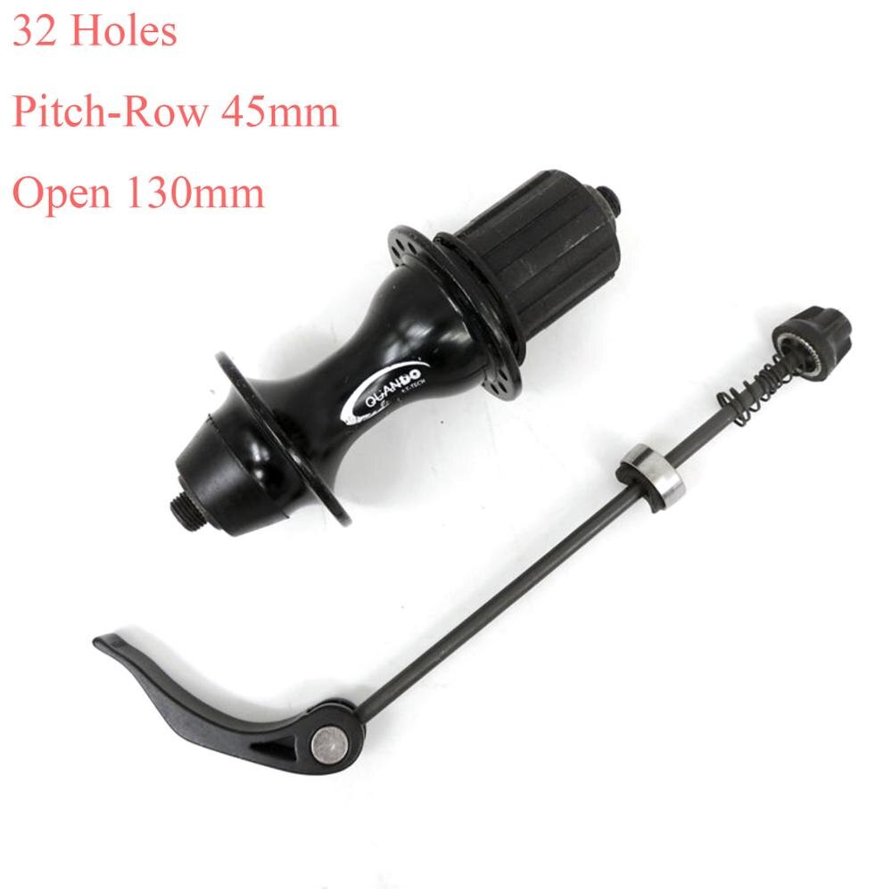 Road Bike Rear Hub 28/32/36Hole Mountain Bike Hub 8/9/10 Speed Cassette V Brake 130-135mm Bicycle Accessories