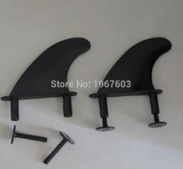 Dorsal Performance 5" Soft Surf Fins Rear Surfboard Fins all-round Black Surfing fin surfing accessoire: 2 piece