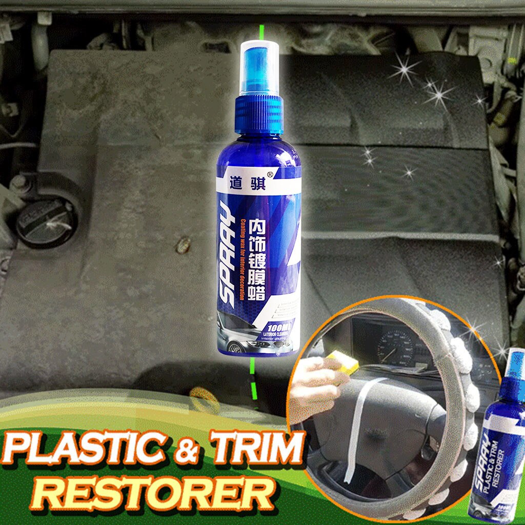 Plastik trim restaurerer automotive plastik interiør reparation og rengøring spray  w310