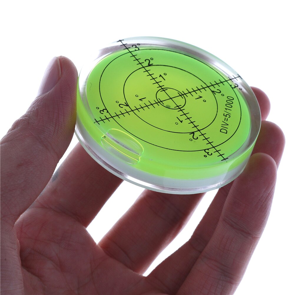 60*12mm 32 x 11mm cirkulärt vattenpass för bubbelpass runt bubbelpass mätinstrument verktyg universell gradskiva