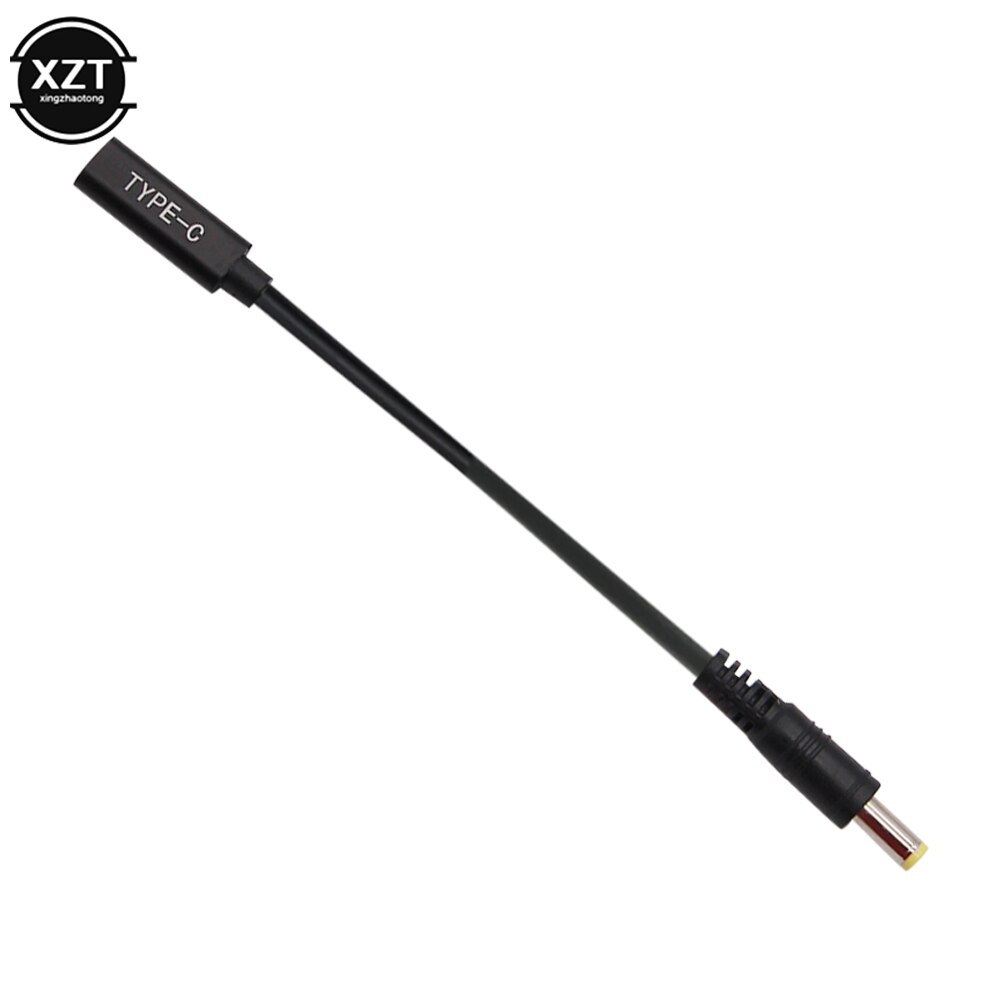Usb 3.1 Type C Usb Vrouw Naar Dc 5.5*2.5 Mm 5.5*2.1 Male Oplader Adapter Connector adapter Voor Lenovo Asus Hp Dell Pd