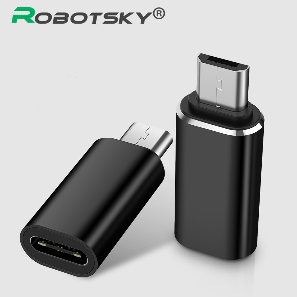 Micro usb macho para tipo c fêmea adaptador usb tipo c carregamento conversor de transferência de dados para samsung oppo huawei meizu xiaomi lenovo