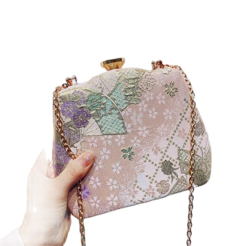 Gedrukt Foto 'S Avondtasje Box Wedding Clutch Purse Voor Dames Bruid Banket Purse Met Chain MN1553