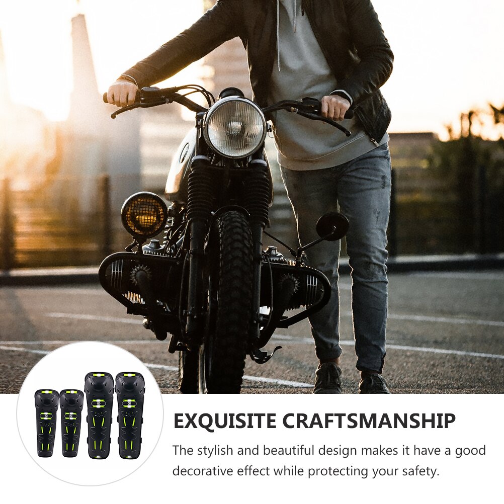 4pcs Protective Gear Riding Knee Pads Elbow Pads Motorcycle Limbs Protector