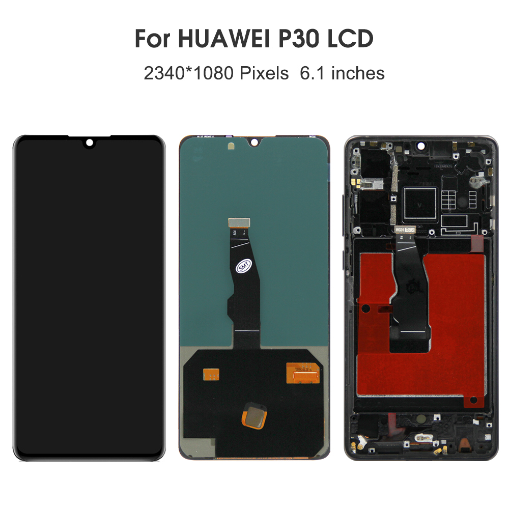 Para HUAWEI P30 6,1 ''para ELE-L29 ELE-L09 AL00 TL00 ELE-L04 pantalla LCD reemplazo del ensamblaje del digitalizador de pantalla táctil