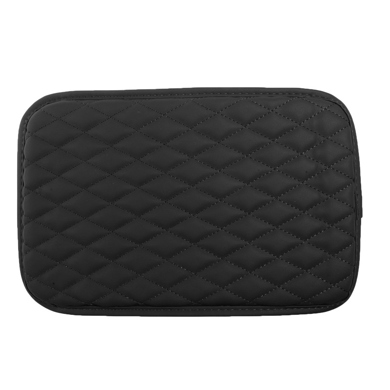 Auto Armlehne matt Mittel konsole Armlehne Schutz kissen Universal- Auto Armlehnen Aufbewahrung sbox Abdeckung Pad Auto Anti Verschmutzung: Schwarz