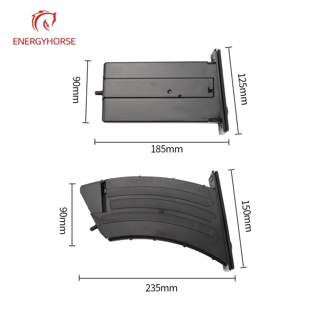 Portavasos delantero izquierdo derecho para salpicadero de coche, accesorios de coche para BMW serie 5, E60, E61, 51459125622