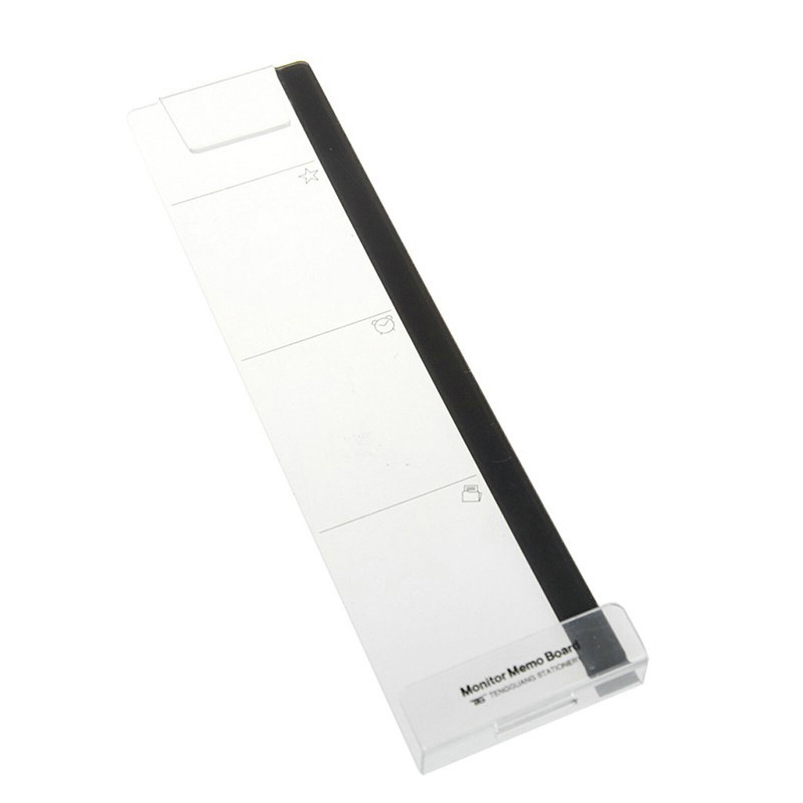 1/2pcs Computer Monitor Screen Post-it Holder For Sticky Notes Memo Board Pads Side Panel Sticky Reminder Holders Organizer