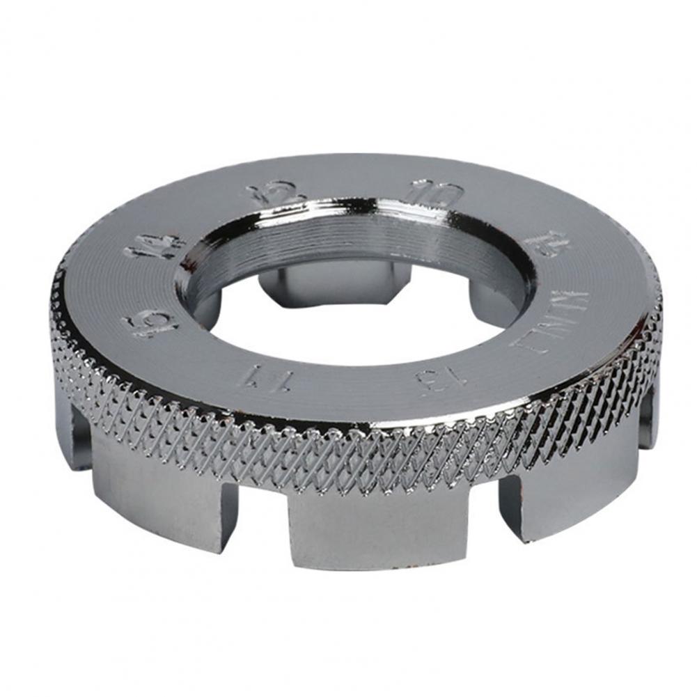 Herramienta de llave para radios de bicicleta, herramienta de llanta para radios de bicicleta de acero, llave para radios de ciclismo, ajuste de reparación, llave para radios de tensión de rueda de bicicleta