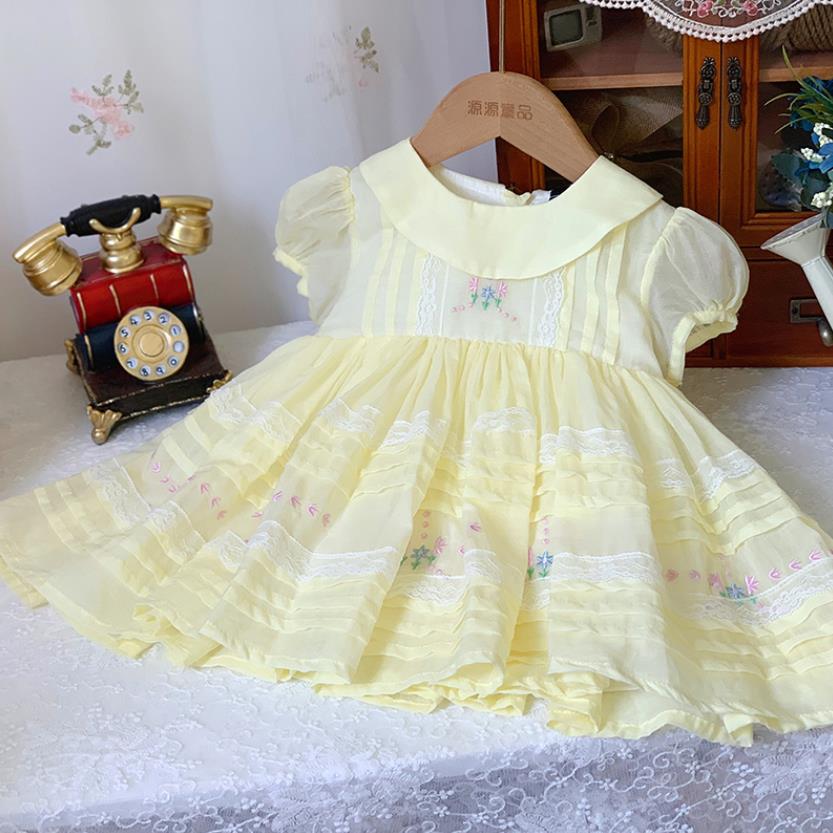 long black fitted dress Christmas Green Long Sleeves Spanish Frilled with Lace Bow(s) Girls Lolita Dress Green / 100