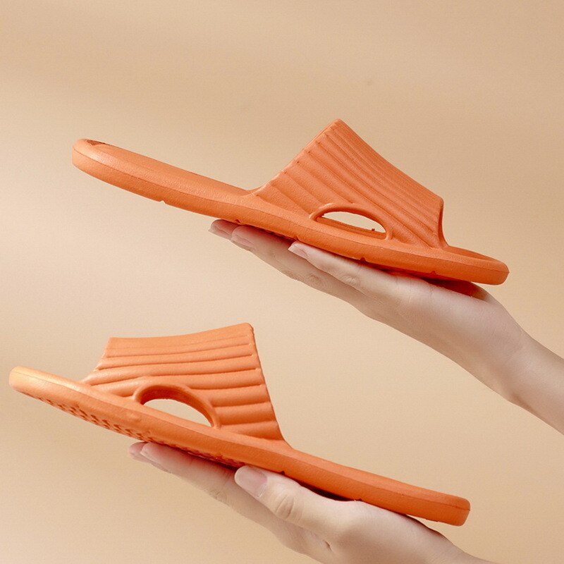 Bathroom Anti-slip Shoes Women Thick Platform Slippers Summer Beach Eva Soft Sole Slide Sandals Leisure Men Ladies Indoor