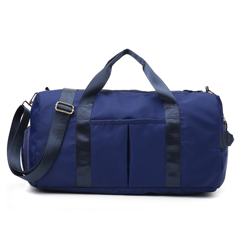 Dry Wet Depart Sports Training Gym Bag Men,Waterproof Fitness Yoga Bags Women,Unisex Outdoor Travel Luggage Bags: deep blue