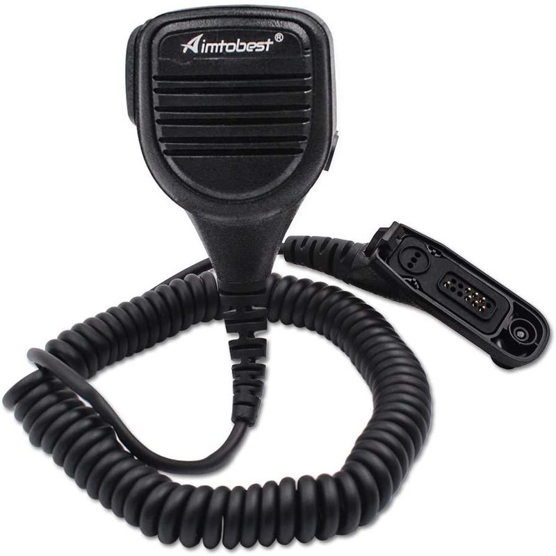 PMMN4024-micrófono y altavoz para Motorola Xir P8268, P8260, P8200, P8660, GP328D, DP4400, DP4401, DP4800, walkie-talkie, Radio bidireccional