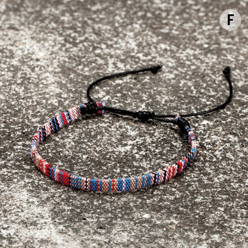 Vrouwen Mannen Regenboog Armband Bangle Chain Rainbow Couple Charms Sieraden: F