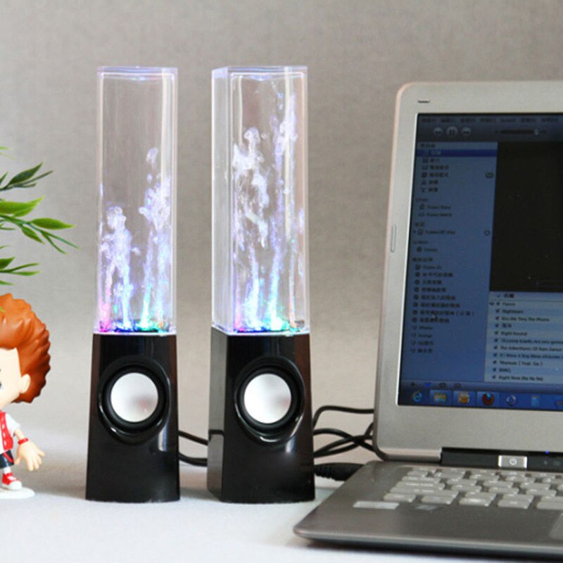 Draadloze Dancing Water Speaker Led Light Fontein Speaker Home Party QJY99