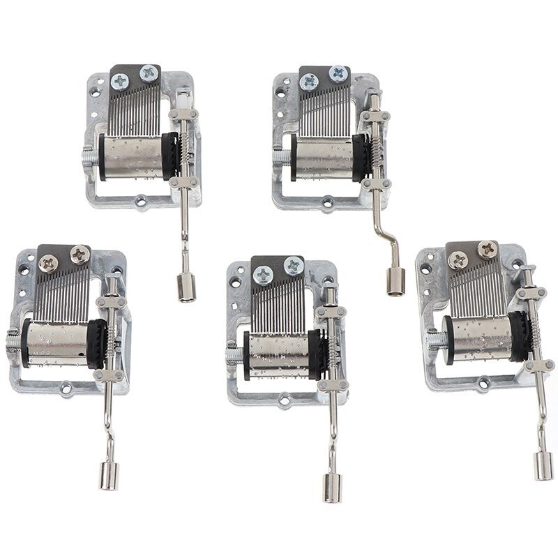 Gute Mini Hand Ankurbeln Musik Bewegung DIY Musik Box Bewegung Spielen Set Mechanische Musik Box Handkurbel Musik Box