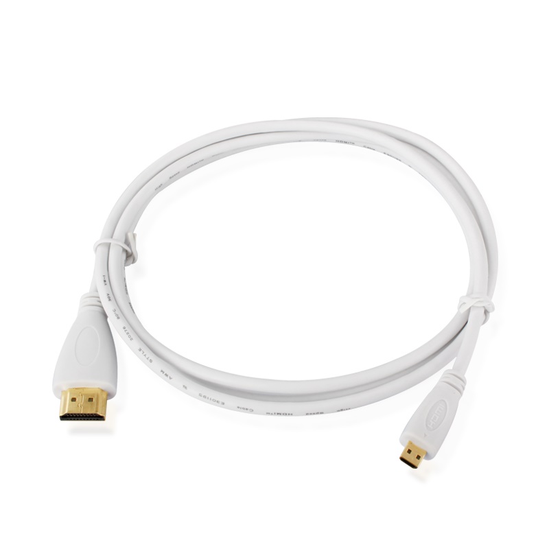 Micro HDMI Kabel, 0.5 M 1 m 2 m 3 m Hoge Snelheid HDTV HDMI naar Micro HDMI Kabel Ondersteunt Ethernet, 3D, 4 K en Audio Return