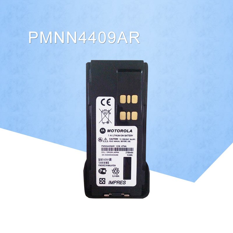 General PMNN4409AR MOTOTRBO IMPRES LITHIUM ION 2200mah Battery For Motorola GP328D XiR P8668 XPR 7550 DP4800 DGP8550 DMR Radio