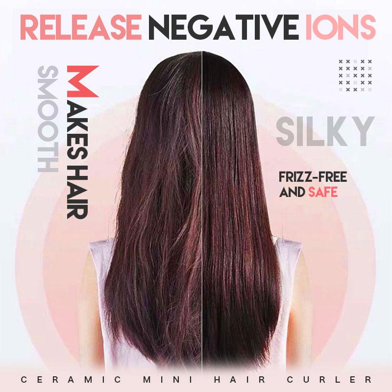 Ceramic Mini Hair Curler US/UK/EU/AU Straightener Hair Iron flat iron Straightening comb mini hair straightener