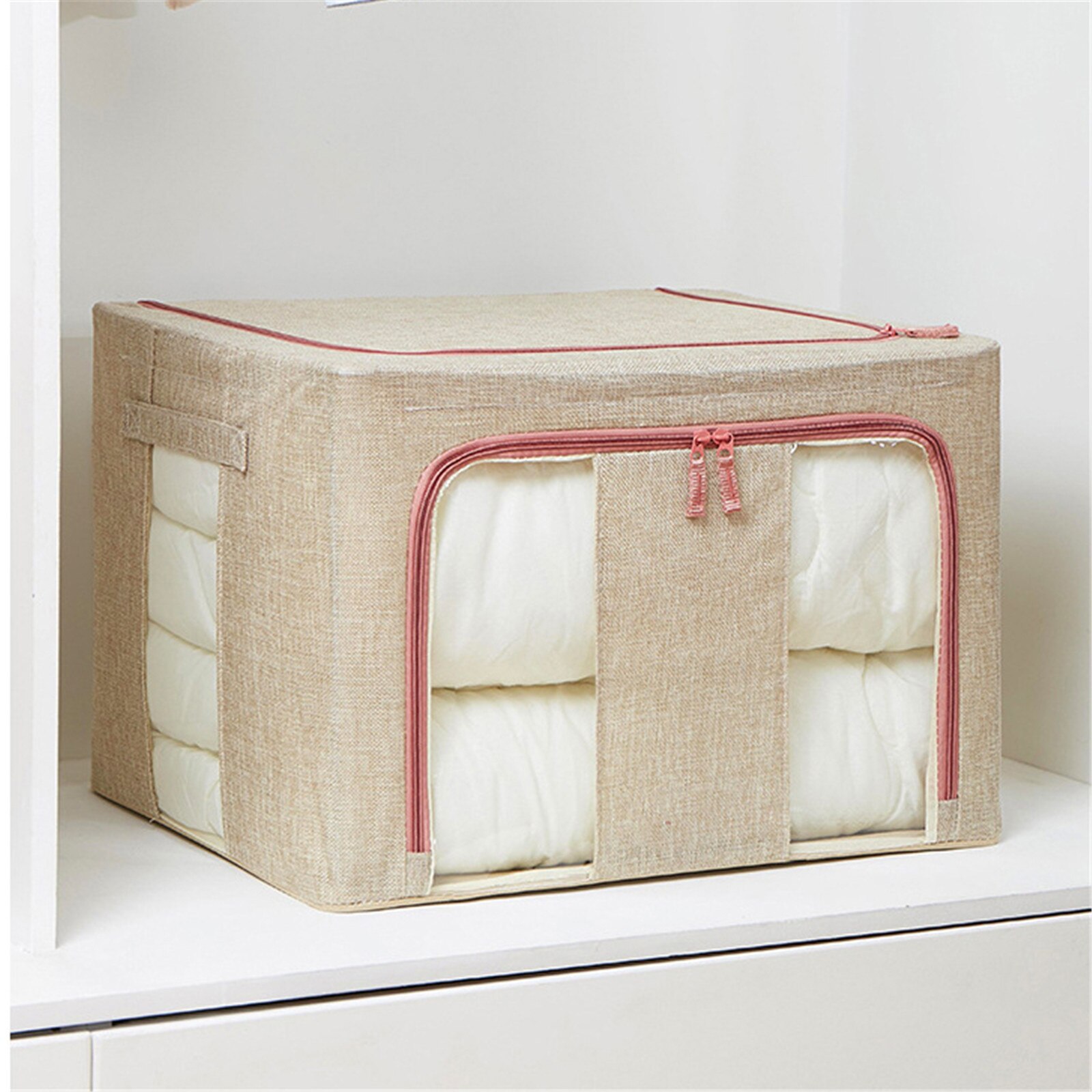 Foldable Storage Bags Clothes Blanket Quilt Closet Sweater Organizer Box Pouch Storage Box Fast