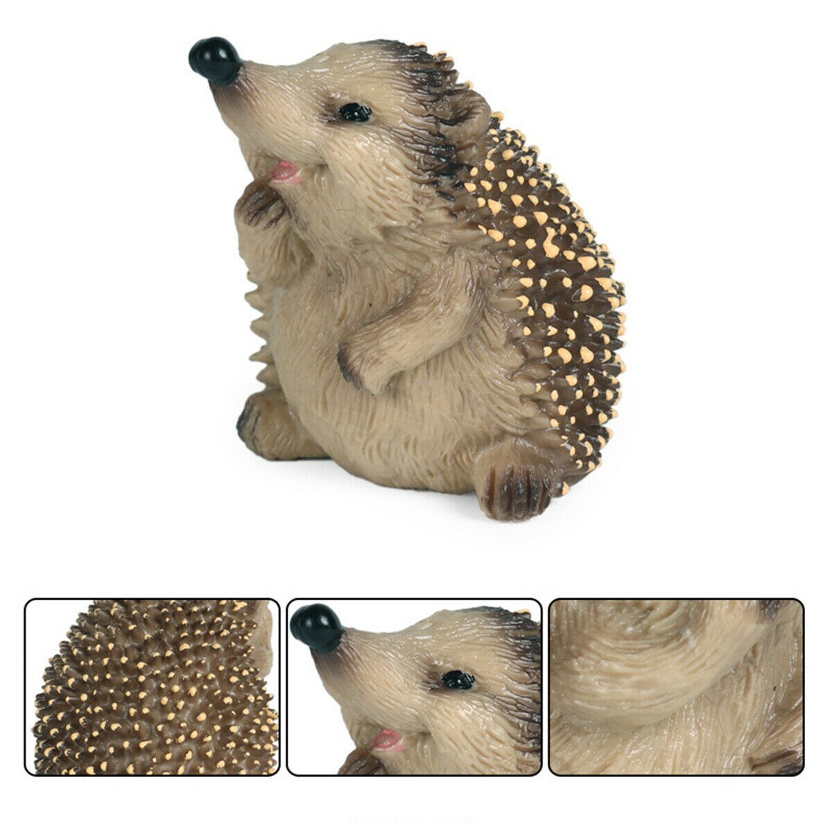 Hedgehog Model Jungle Wild Animal Figure Realistic Erinaceinae Decoration Educational Toys for Children Kids Collection