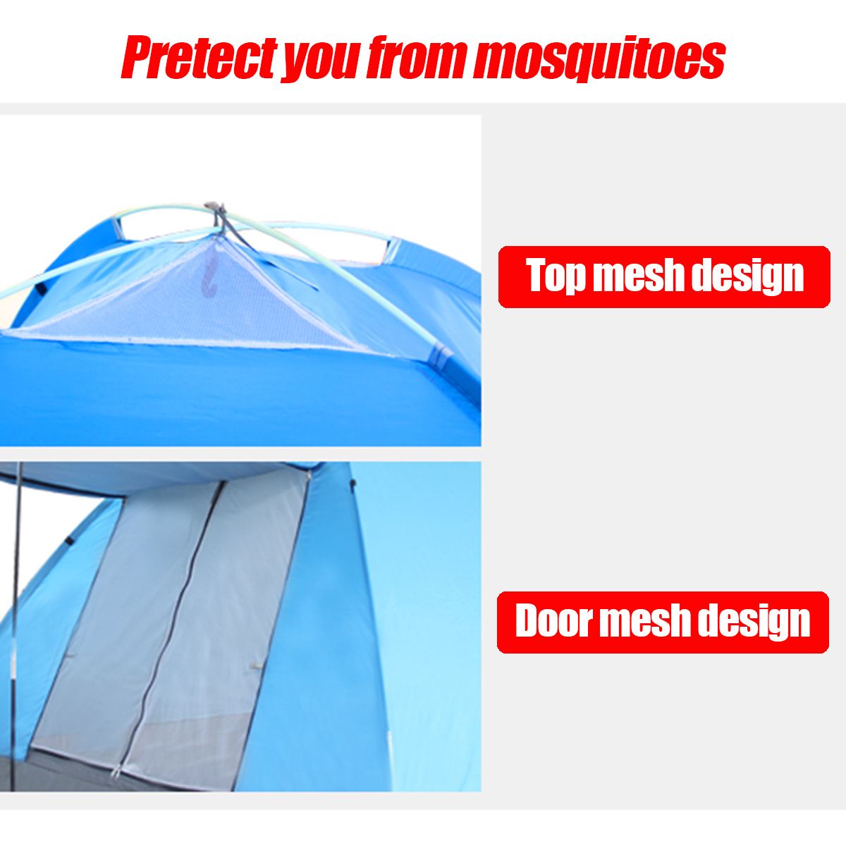 Automatic tent. 4 local tourist tent. Automatic tent leisure camping, raincoat tent. Folding tent for hiking. Easy instant