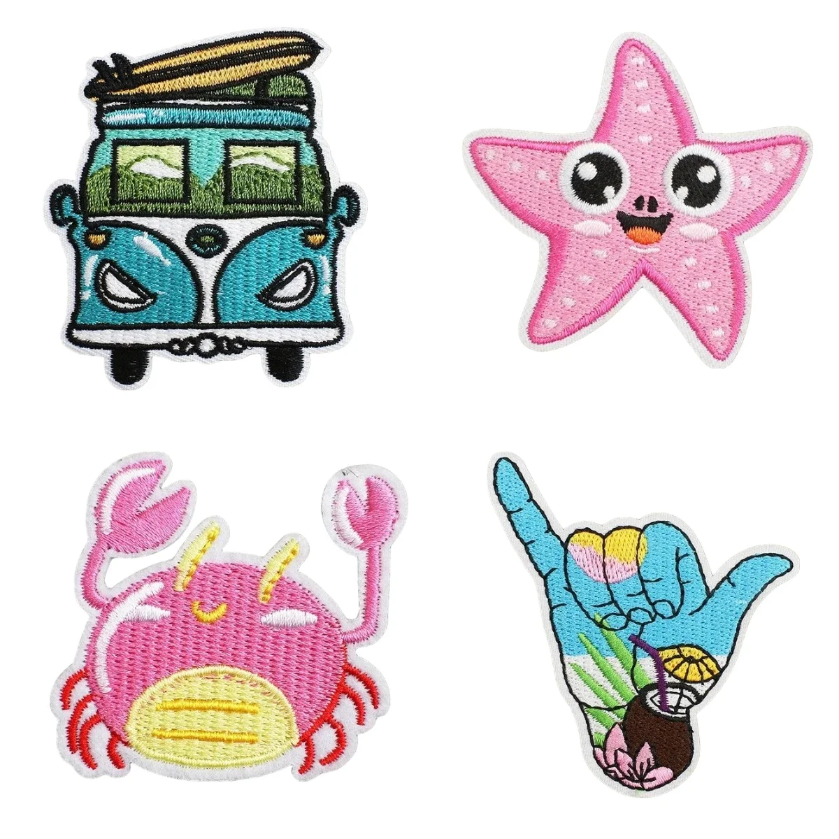 Tema broderi stofmærke mærker til tøj, stofklistermærke, brodering, beklædningstilbehør, gør-det-selv logo, strygesyning