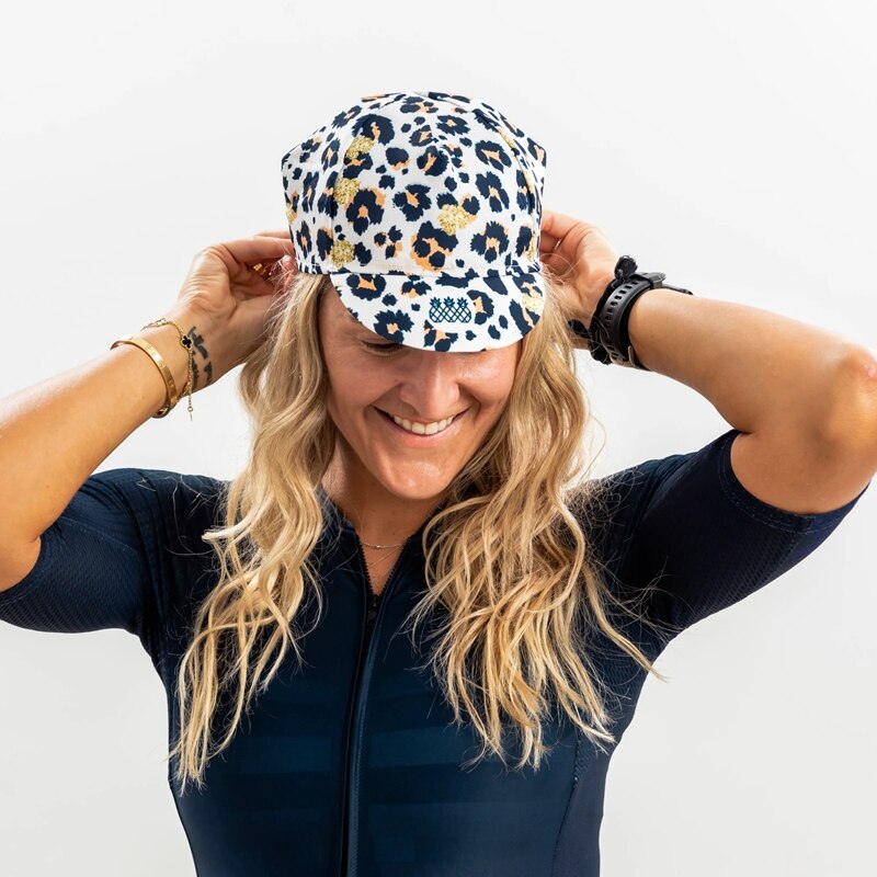 Tres Pinas Cycling cap spandex quick-drying fabric made of sweat-absorbing, breathable and sunshade