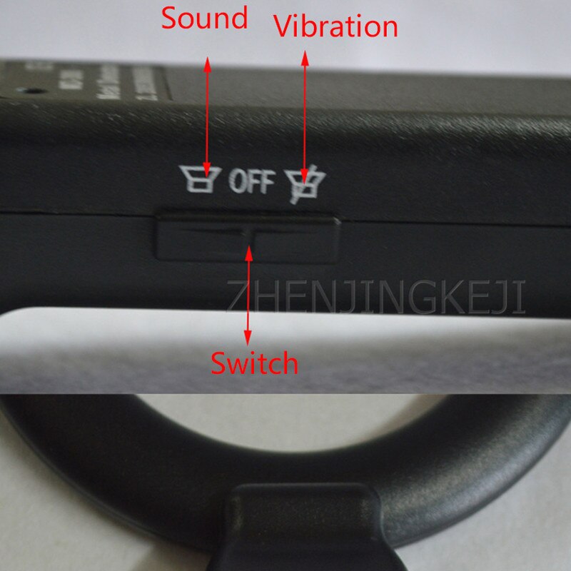 Détecteur de métaux portatif salle d'examen détecteur de sécurité détecteur de clou en bois détecteur d'or haute sensibilité Instrumentation
