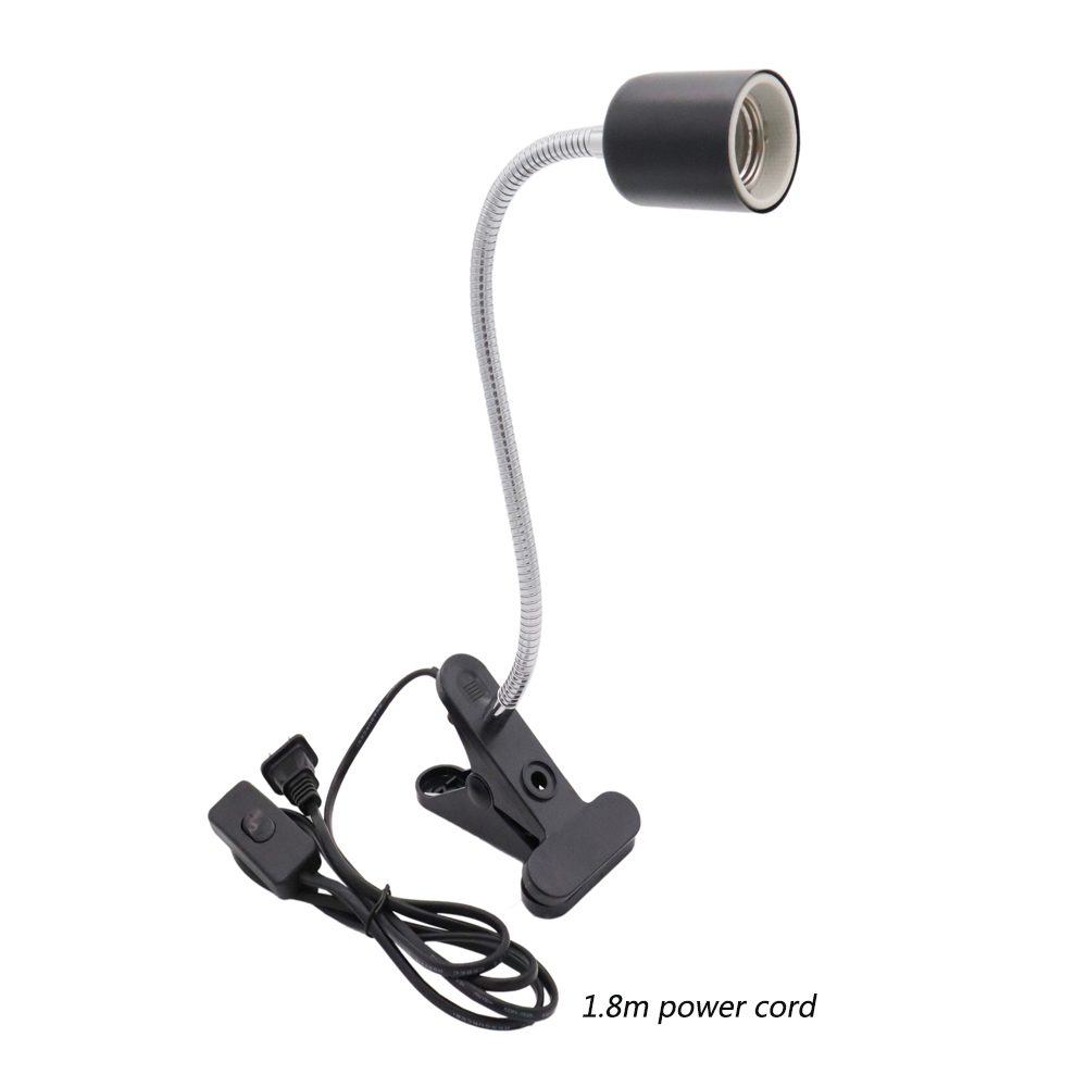 Uva/Uvb E27 Reptiel Aquarium Warmte Lamp Clip-On Lamp Verstel Houder Schildpadden Koesteren Uv Verwarming Lamp kit Voor Hagedis Schildpad: Licht Geel