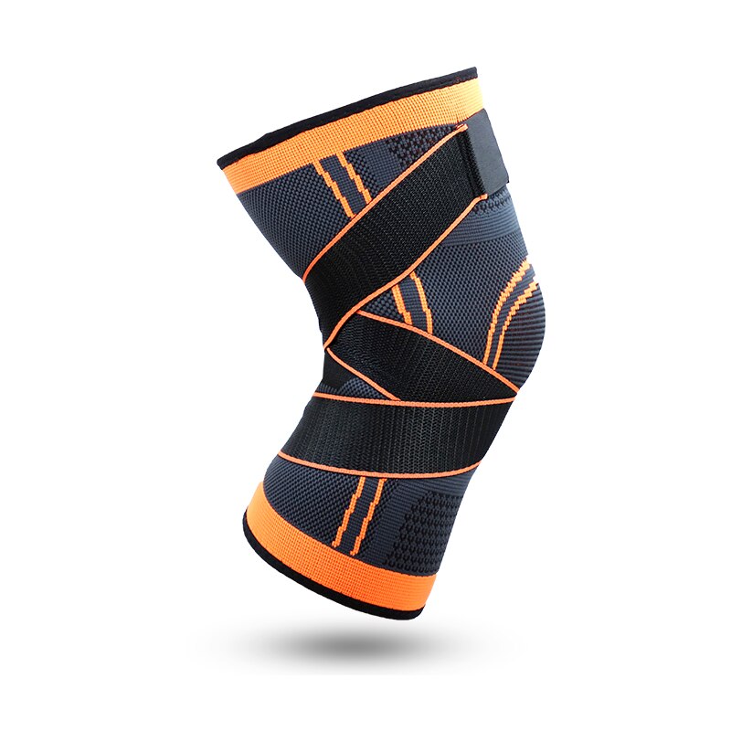 Knie Brace Volleyball Pads Protector Tennis Erwachsene Basketball Unterstützung Kinesiologie Band Elbow Unterstützung Teraphy Fitness Volleyball: Orange / M